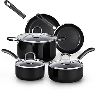8-Piece Nonstick Cookware Set with Stay Cool Handles