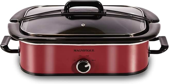 4-Quart Slow Cooker with Manual Warm Setting