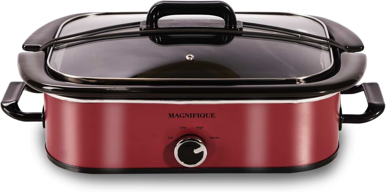4-Quart Slow Cooker with Manual Warm Setting