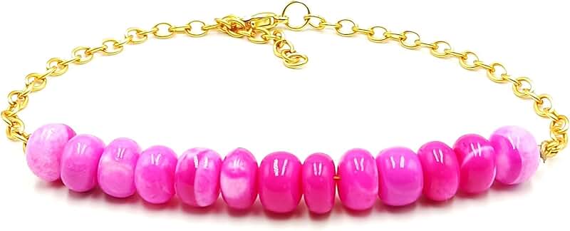 Colorful Opal Beaded Bracelet for Women