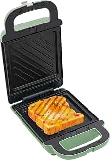 600W Non-stick Sandwich Maker for Breakfast and Snacks