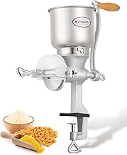 Manual Cast Iron Grain Mill for Corn, Wheat, and Seeds