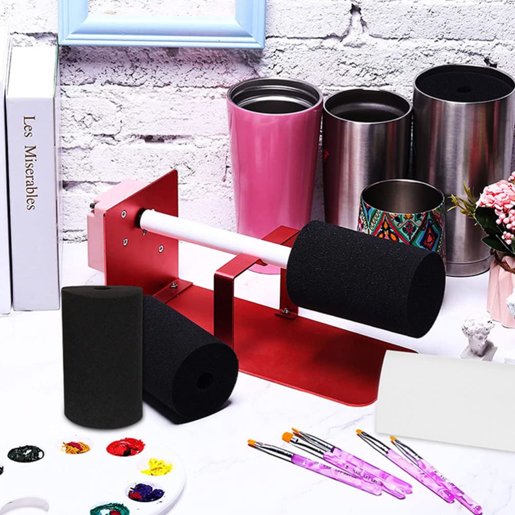 8pcs Black Silicone Cup Inserts for Tumblers and Bottles
