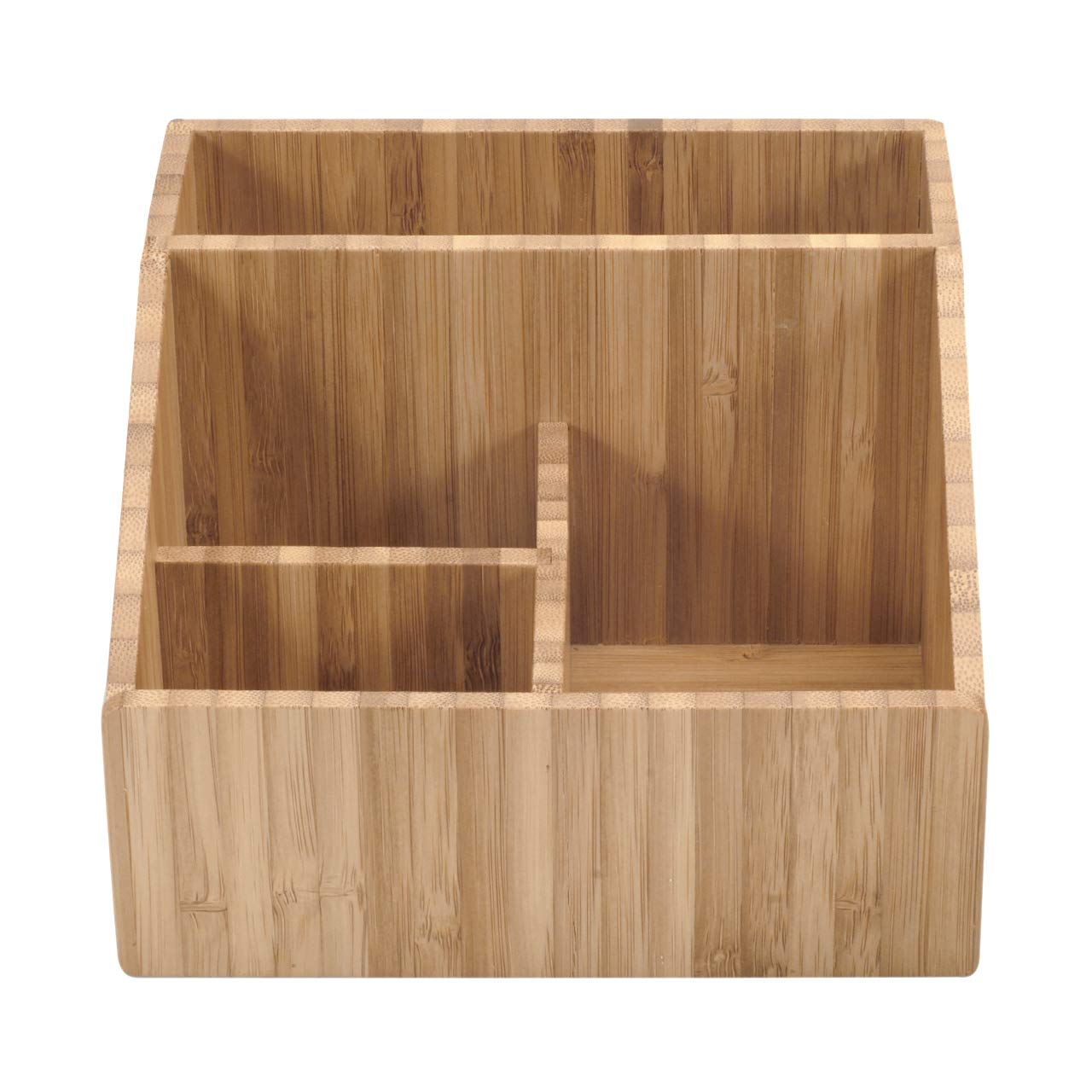 Multi-Use Bamboo Office Organizer for Desktop