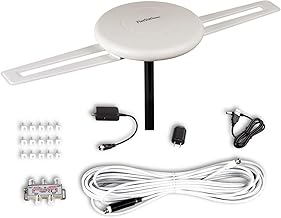 Outdoor 360° HDTV Antenna with 150-Mile Range
