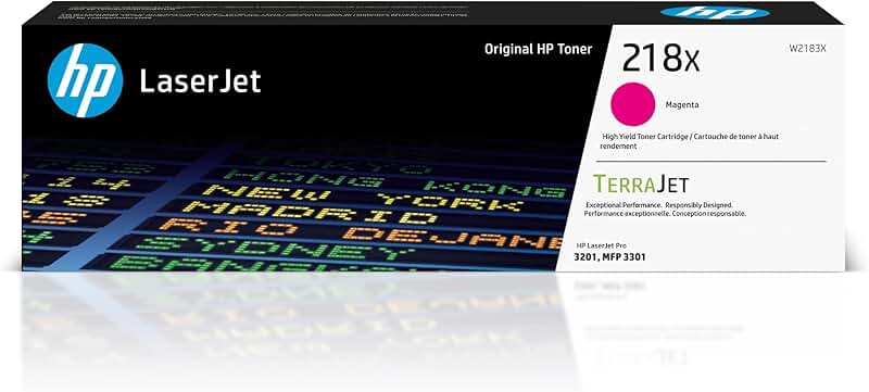 Magenta High-Yield Toner Cartridge for Laserjet Printers