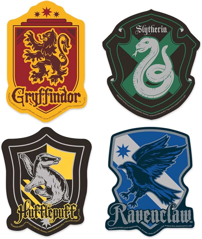 Harry Potter Hogwarts Houses Vinyl Sticker Set
