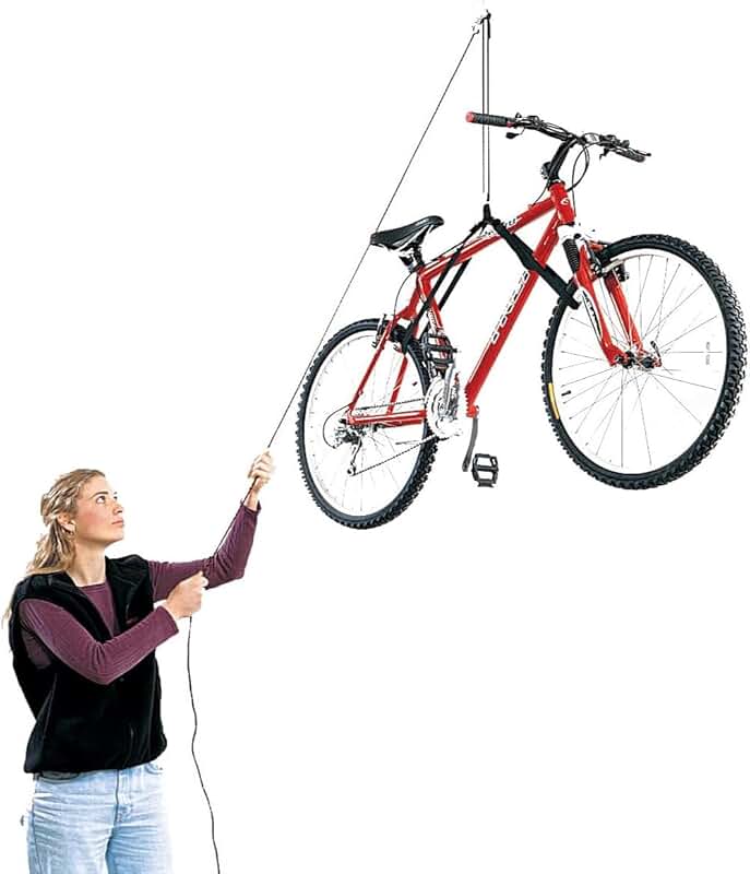 Garage Bike and Storage Hoist System