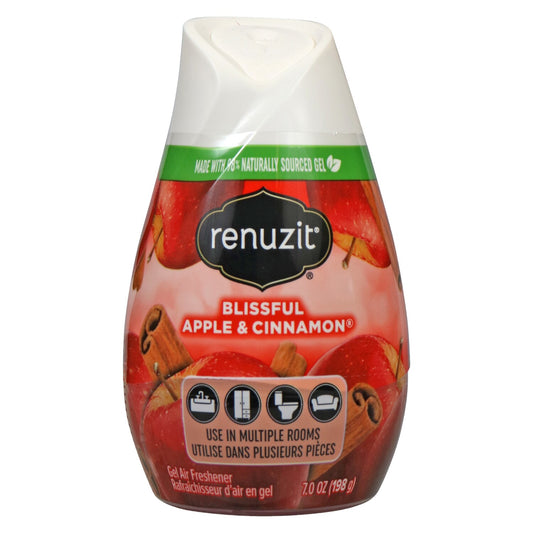 Renuzit Adjustables Apple & Cinnamon Solid Air Fresheners, 7-oz. (Pack of 12)