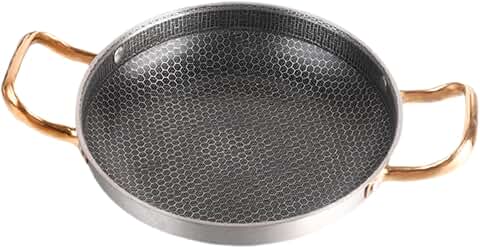 Stainless Steel Honeycomb Nonstick Fry Pan 26cm