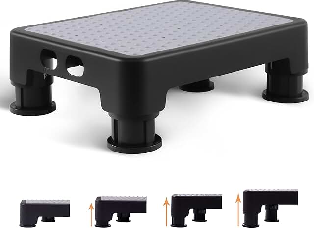 Adjustable Non-slip Step Stool for All Ages