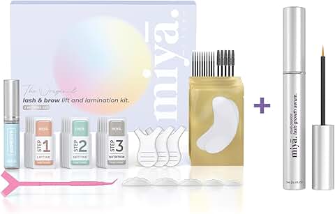Lash Lift and Brow Lamination Kit with Growth Serum