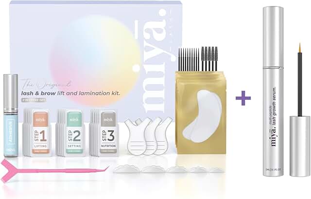 Lash Lift and Brow Lamination Kit with Growth Serum