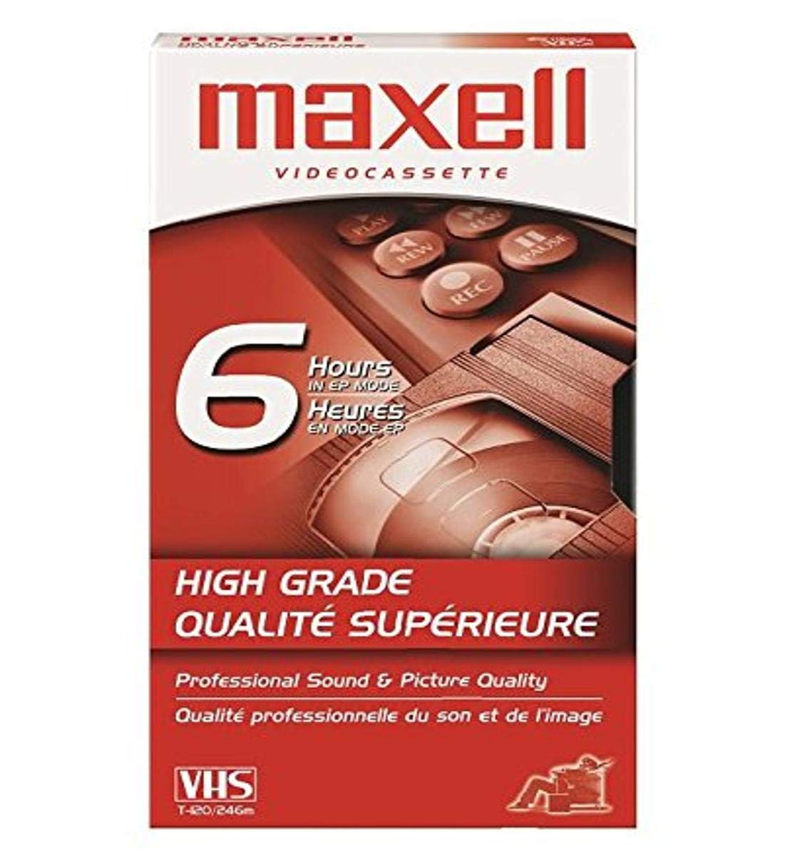 HGX-Gold Premium High Grade T-120 VHS Tape