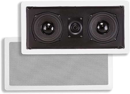 In-Wall Center Channel Speaker with Titanium Tweeters