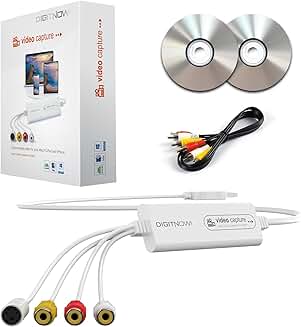 VHS to Digital Converter with USB Capture Card