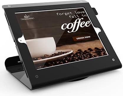 Tablet Stand for 10.2-inch iPads with Lock and Swivel