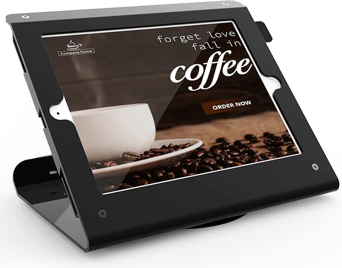 Tablet Stand for 10.2-inch iPads with Lock and Swivel
