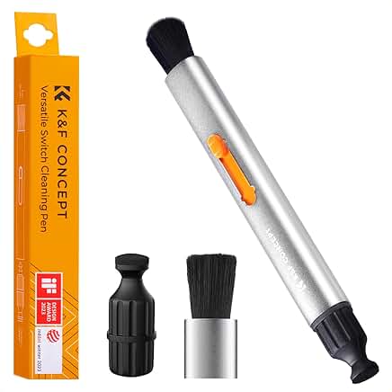 Multifunctional Lens Pen with Aluminum Body and Brush