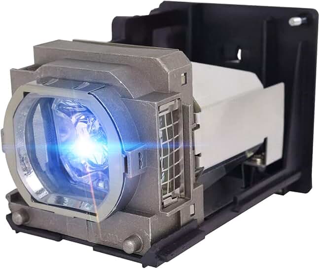 Replacement lamp with housing for Mitsubishi projectors