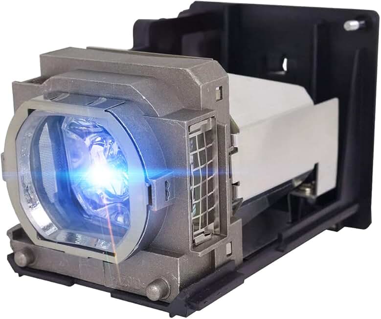 Replacement lamp with housing for Mitsubishi projectors