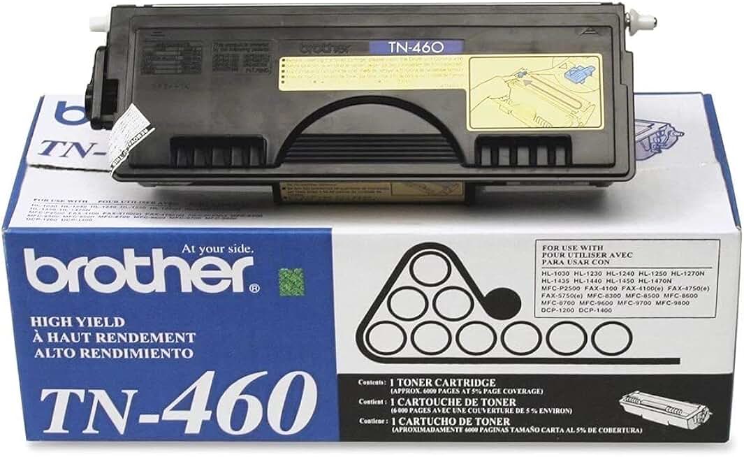 High Capacity Black Laser Toner Cartridge for Fax Machines