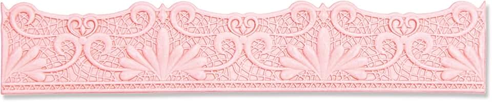 3D Lace Border Embossing Folder