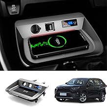 Wireless Car Charger Mount with Fast Charging and USB Ports