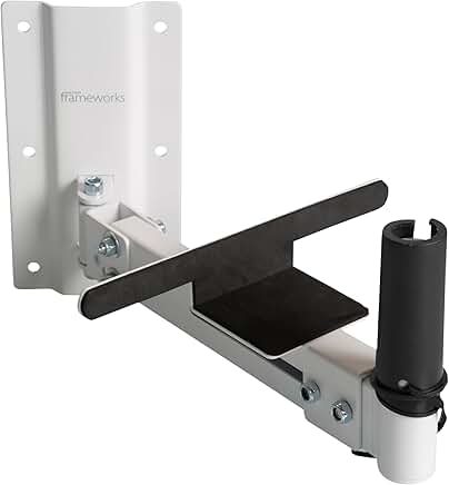 Adjustable Wall Mount for Studio Speakers, 100lb Capacity