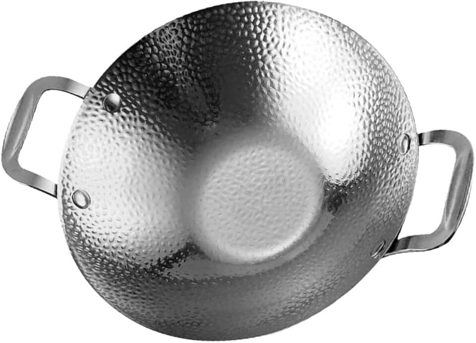 Hammered Metal Cookware Set for Cooking
