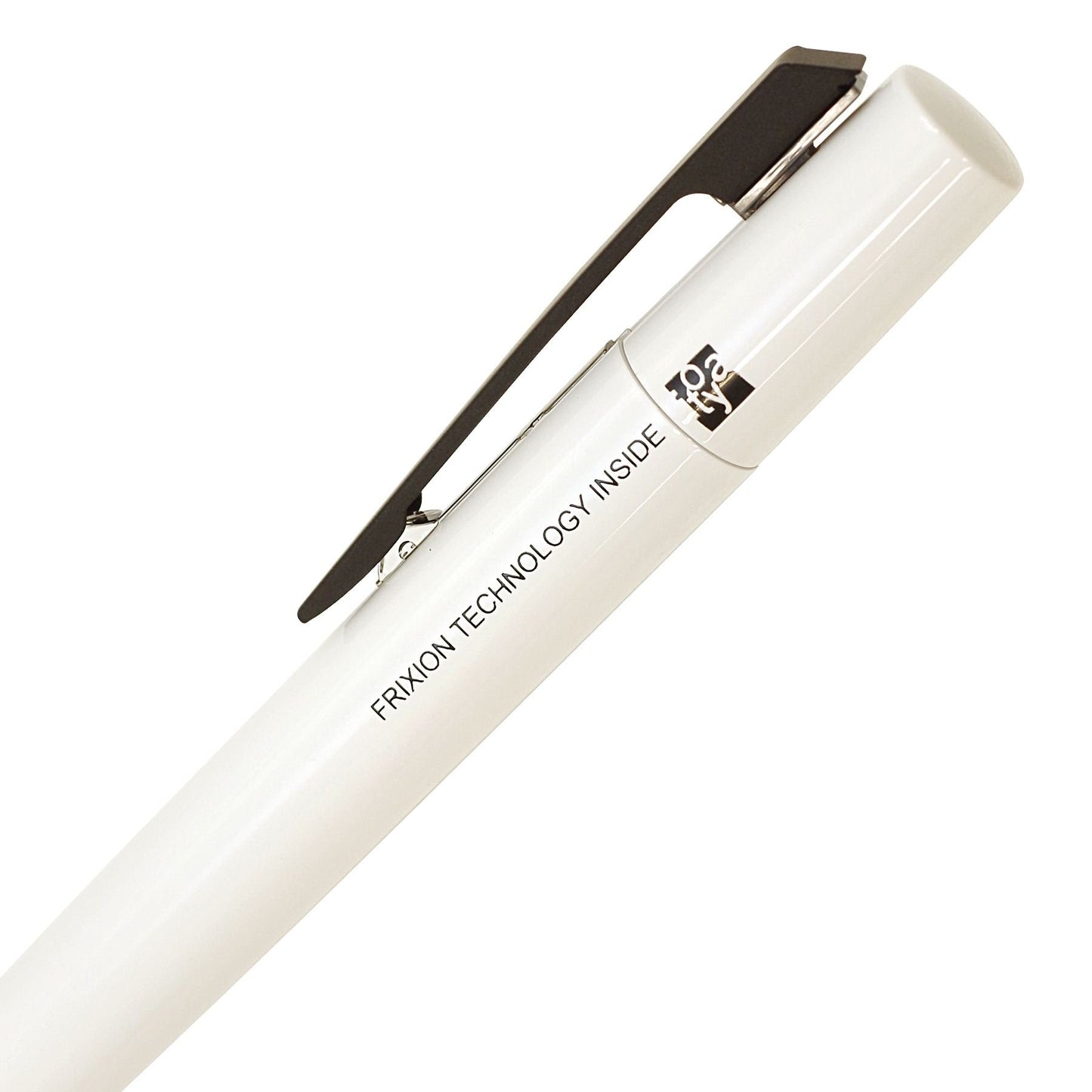 White erasable ballpoint pen