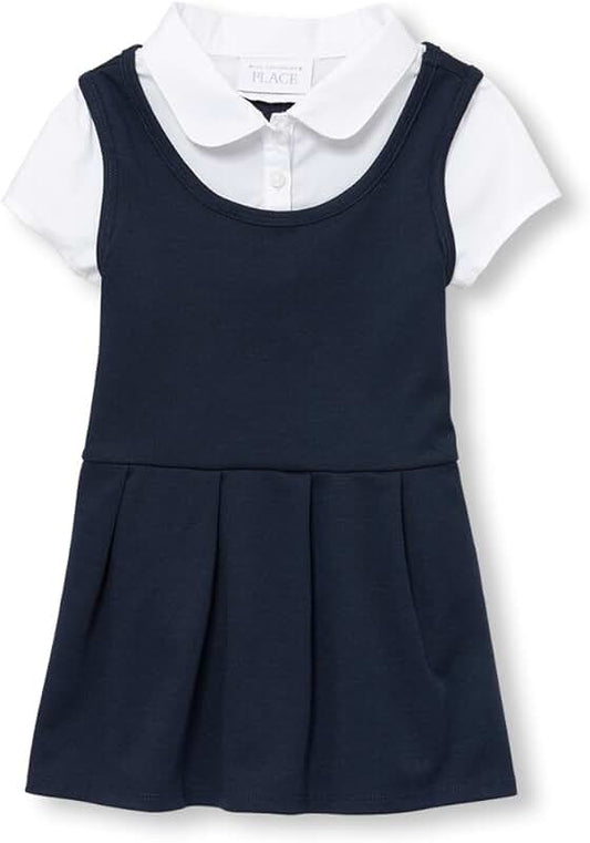 Baby Girls' and Toddler Short Sleeve Dress