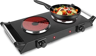 Double Hot Plates with 5 Temperature Settings