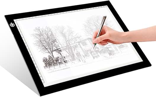 A4 LED Light Box for Tracing and Drawing