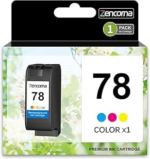 Remanufactured 78 Ink Cartridge for Officejet and Deskjet