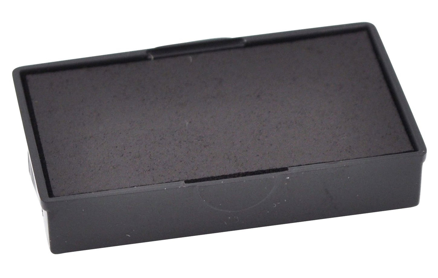 Black ink replacement pad for self-inking stamp