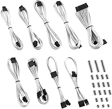 C-Series Classic ModFlex Sleeved Cable Kit in White