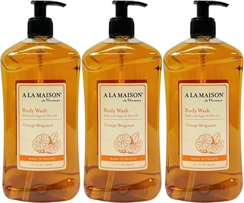 Orange Bergamot Body Wash, 25.36 Fl Oz, 3 Pack