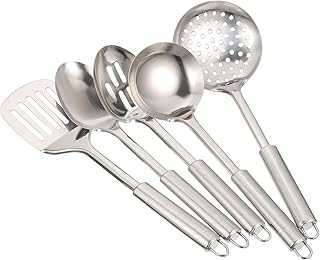 Stainless Steel Cooking Utensil Set for Kitchen