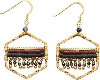 Colorful Beaded Boho Earrings for Women