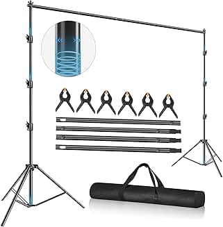 10x10ft Heavy Duty Photo Video Backdrop Stand Kit