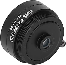 3MP CS Mount Aluminum CCTV Lens for 1/2.7in Cameras