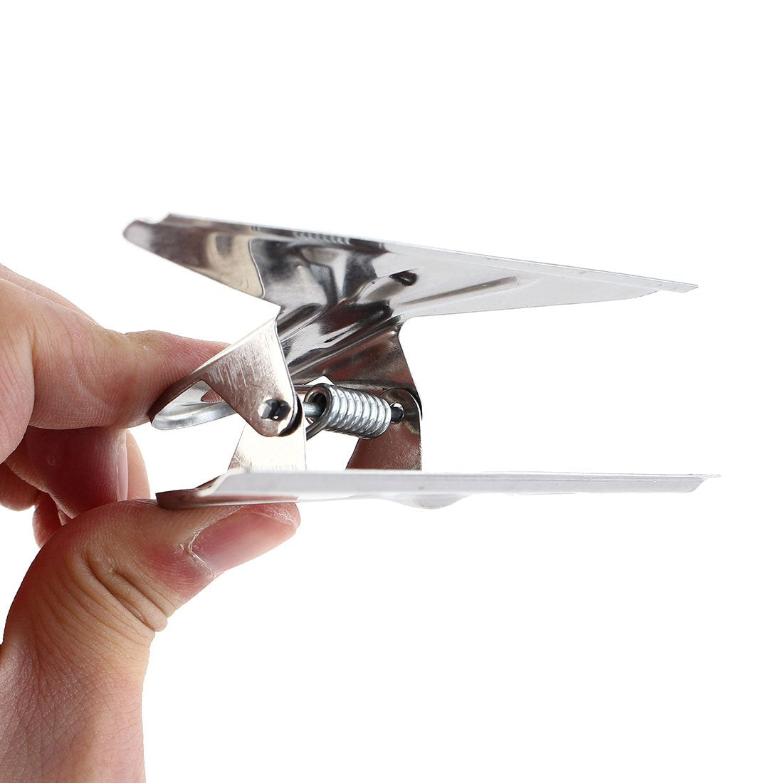 Two 5-Inch Stationery Paper File Clamps