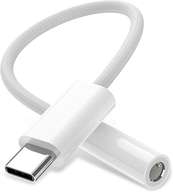 USB C to 3.5mm Audio Adapter for Phones and Tablets