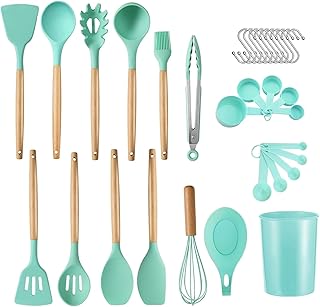 33-Piece Silicone Kitchen Utensil Set with Cooking Tools
