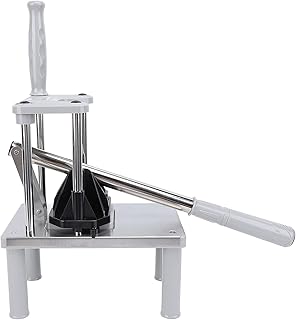 French Fry Cutter with Stainless Steel Blades and Ergonomic Handle