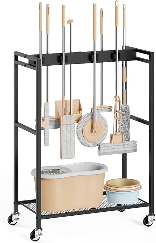 Black Bedside Shelf for Dorm and Bunk Bed