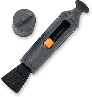 Reusable compact lens cleaner with nano cleaning formula