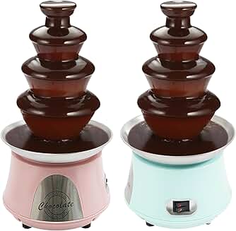 Large 4-Tier Stainless Steel Hot Chocolate Fountain