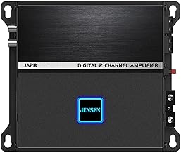 Compact 2-Channel Car Audio Amplifier with DSP